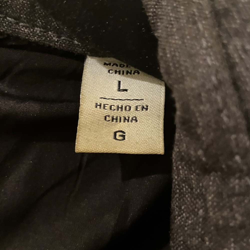 Levi's Men's Charcoal Gray Quilted Shirt Jacket L - Picture 11 of 13